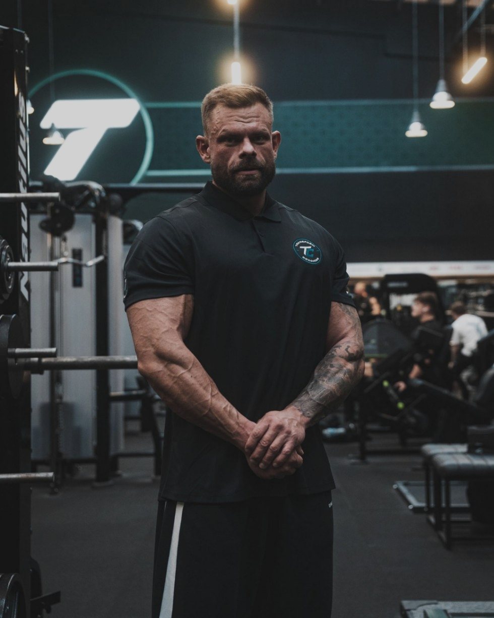 Jack Wall in the gym